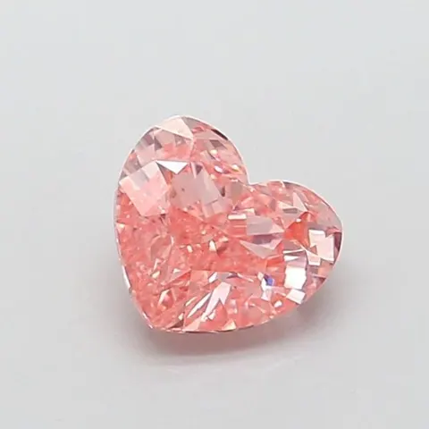 Photo du diamant de laboratoire cœur 1,00 ct