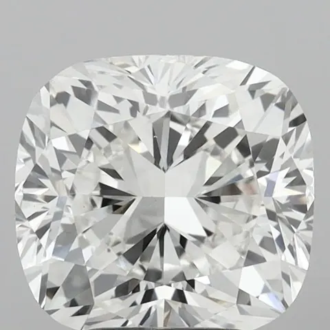 Photo du diamant de laboratoire coussin 4,00 ct