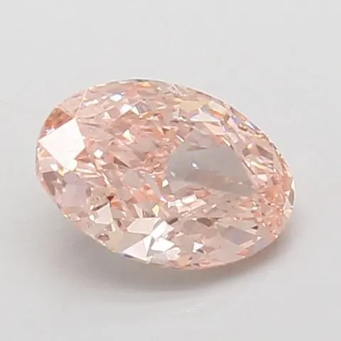 Photo du diamant de laboratoire ovale 1,04 ct