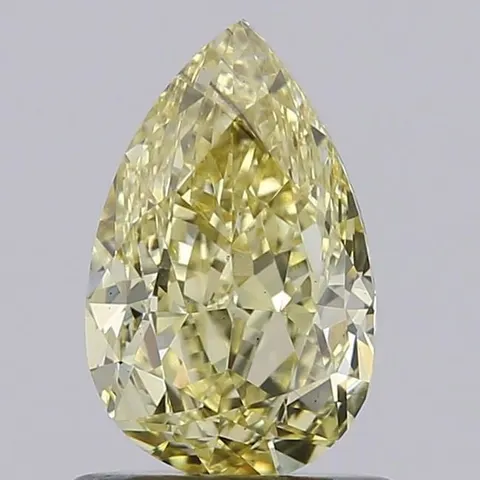 Photo du diamant de laboratoire poire 1,01 ct