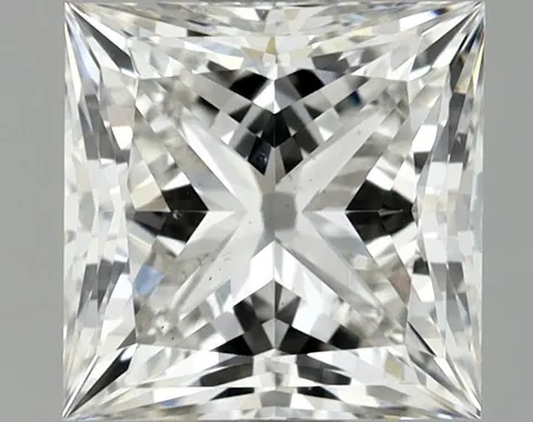 Photo du diamant de laboratoire princesse 1,04 ct