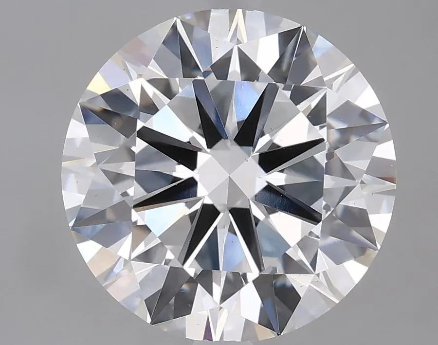 Photo du diamant de laboratoire rond 2,57 ct