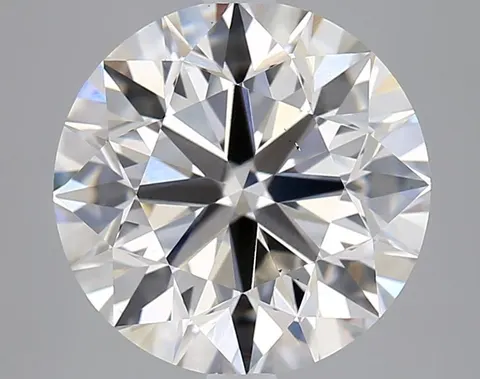 Photo du diamant de laboratoire rond 3,01 ct