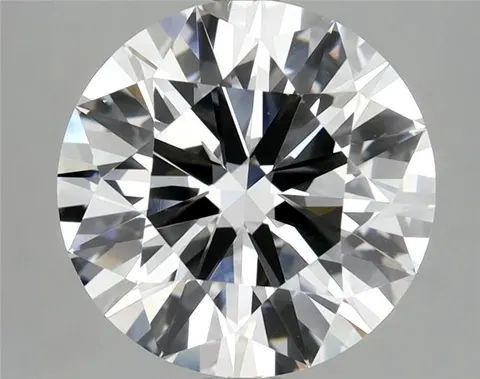 Photo du diamant de laboratoire rond 3,78 ct