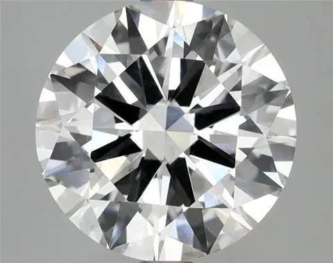Photo du diamant de laboratoire rond 4,05 ct
