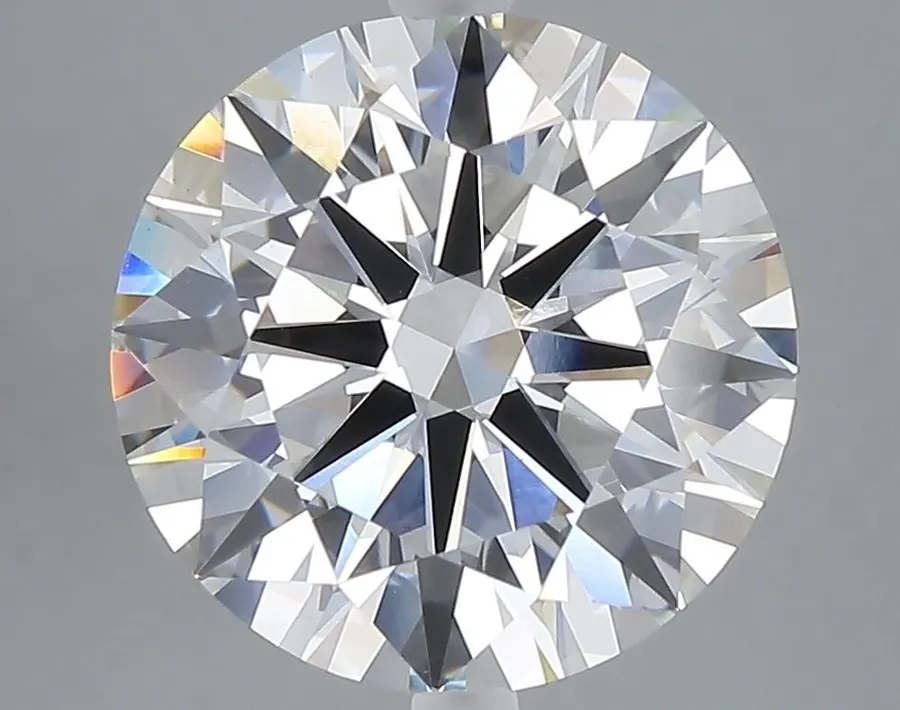 Photo du diamant de laboratoire rond 5,02 ct