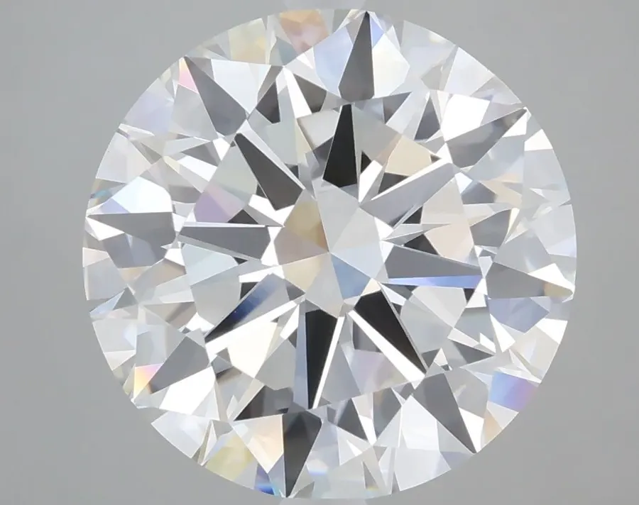 Photo du diamant de laboratoire rond 6,04 ct
