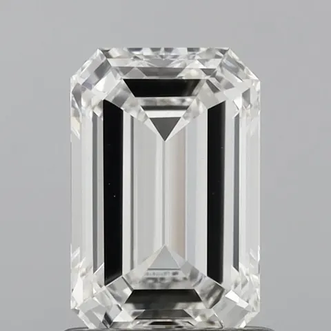 Photo du diamant de laboratoire taille émeraude 1,06 ct
