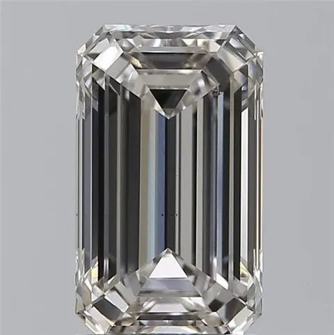 Photo du diamant de laboratoire taille émeraude 1,50 ct