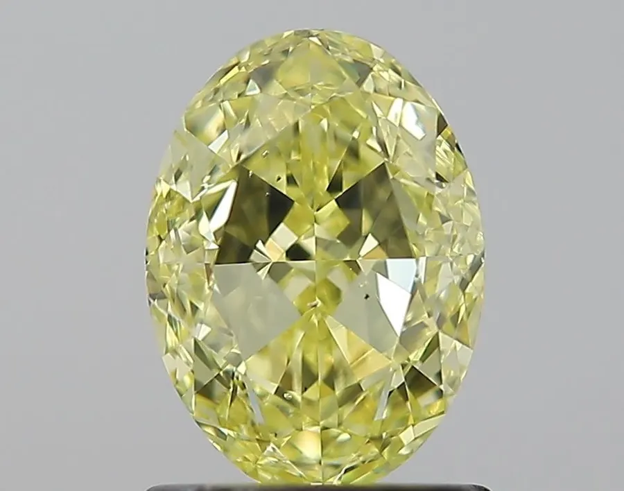Photo du diamant naturel ovale 1,51 ct