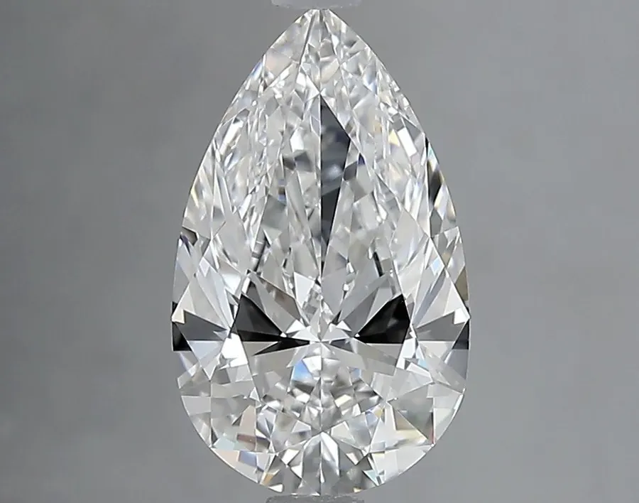 Photo du diamant naturel poire 2,01 ct