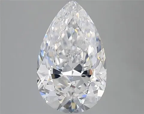 Photo du diamant naturel poire 3,01 ct