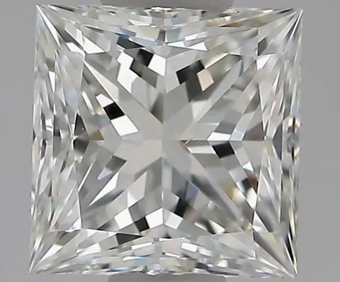 Photo du diamant naturel princesse 1,01 ct