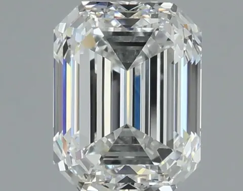 Photo du diamant naturel taille émeraude 1,51 ct