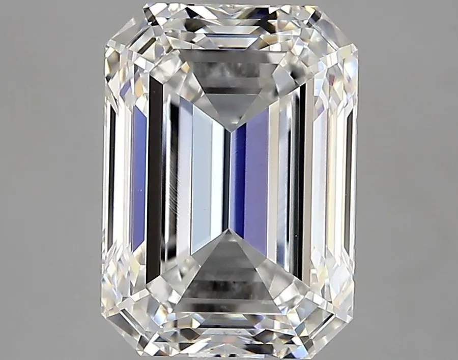 Photo du diamant naturel taille émeraude 4,01 ct