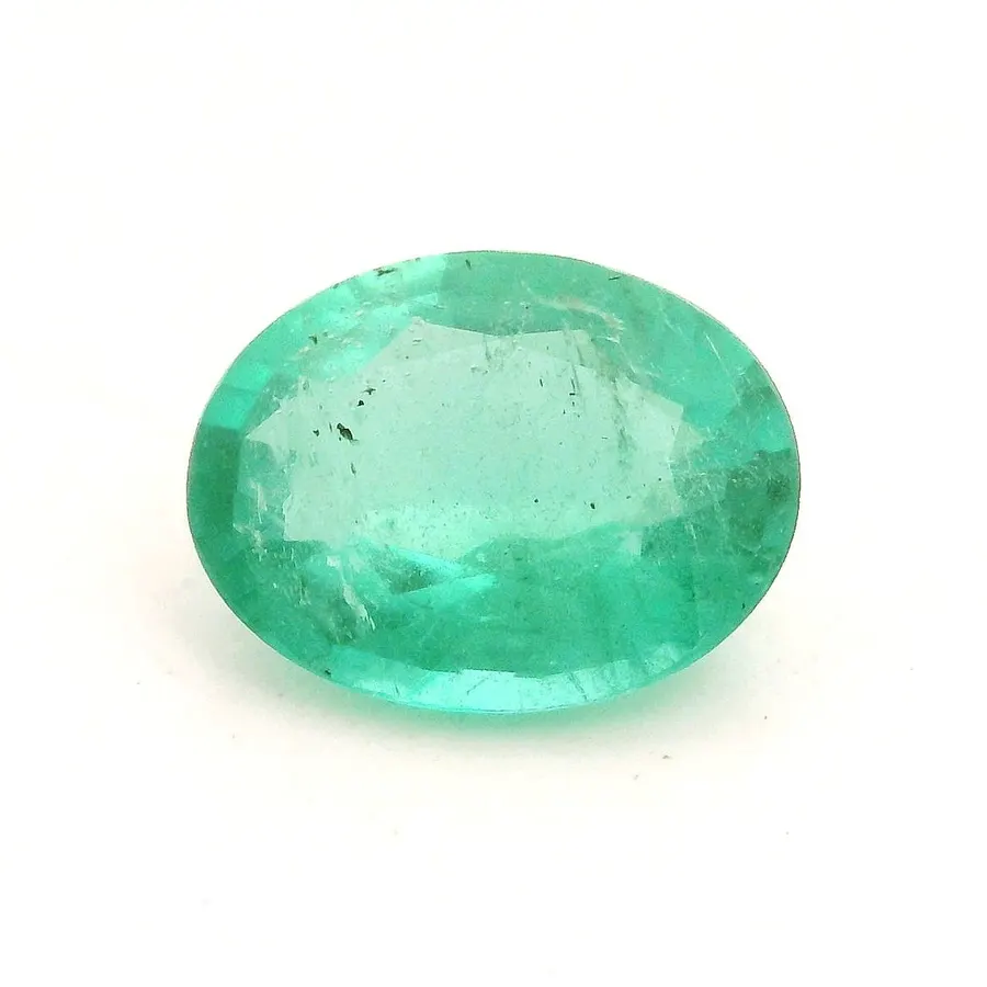 Photo de l’émeraude naturelle ovale 1,51 ct