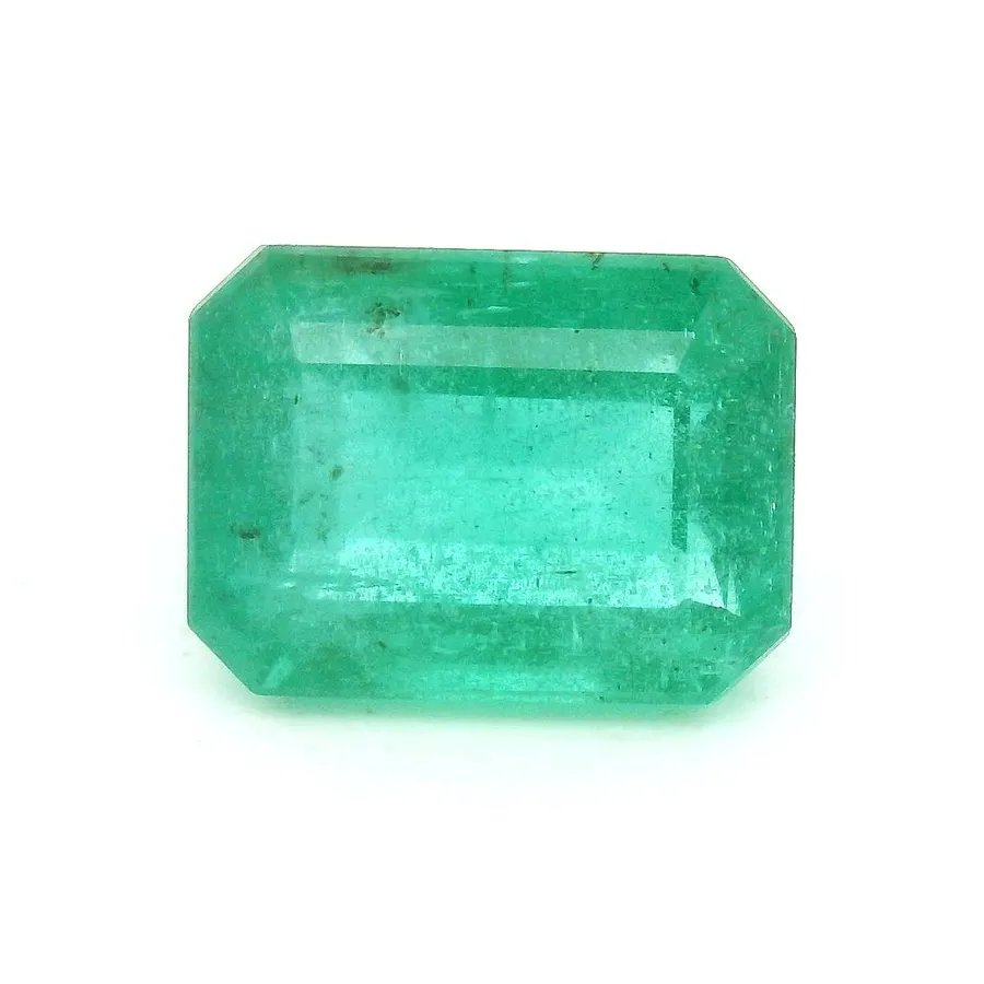 Photo de l’émeraude naturelle taille émeraude 2,06 ct