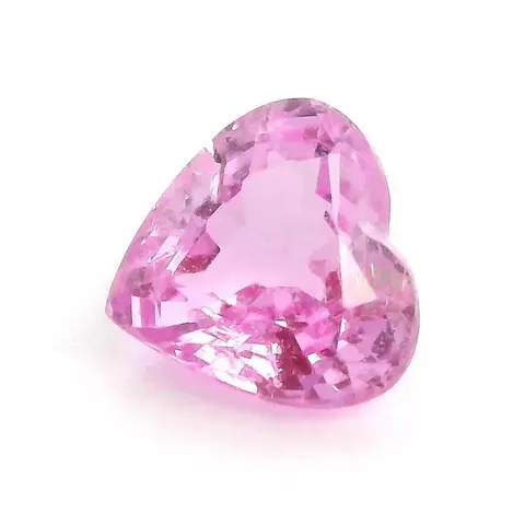Photo du saphir naturel cœur 1,05 ct